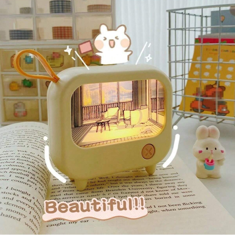 Mini TV Night Light