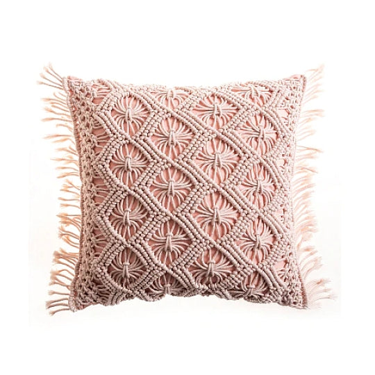 Macrame Boho Pillow Case