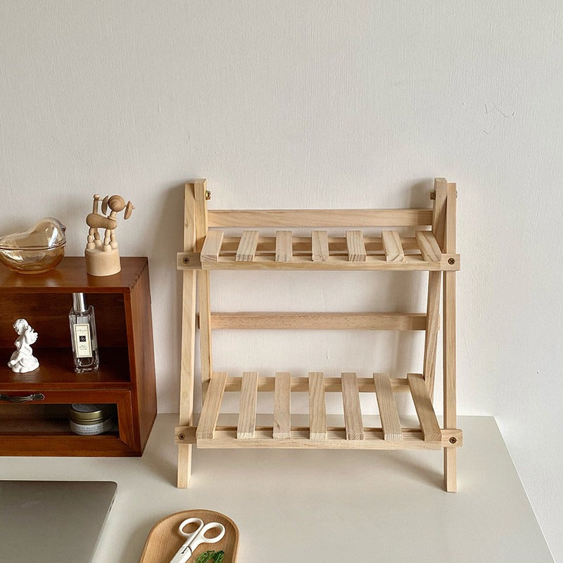 Étagère de bureau à deux niveaux