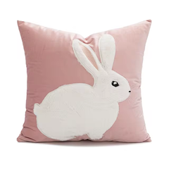 Cute Bunny Pillow Case