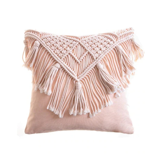 Macrame Boho Pillow Case