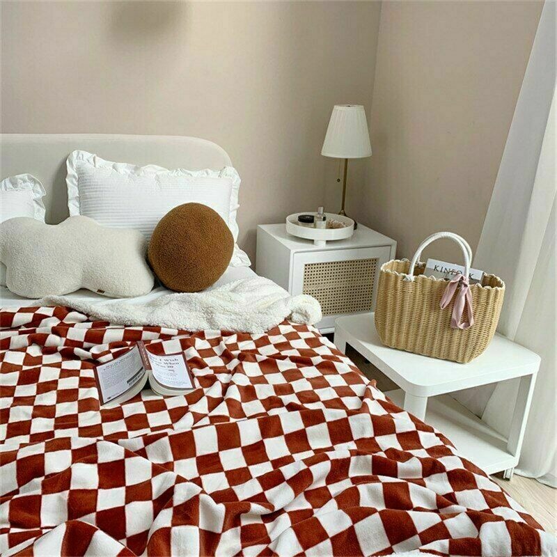 Soft Checkered Blanket