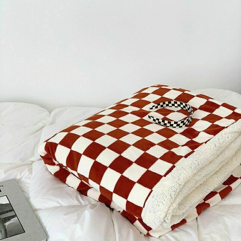 Soft Checkered Blanket