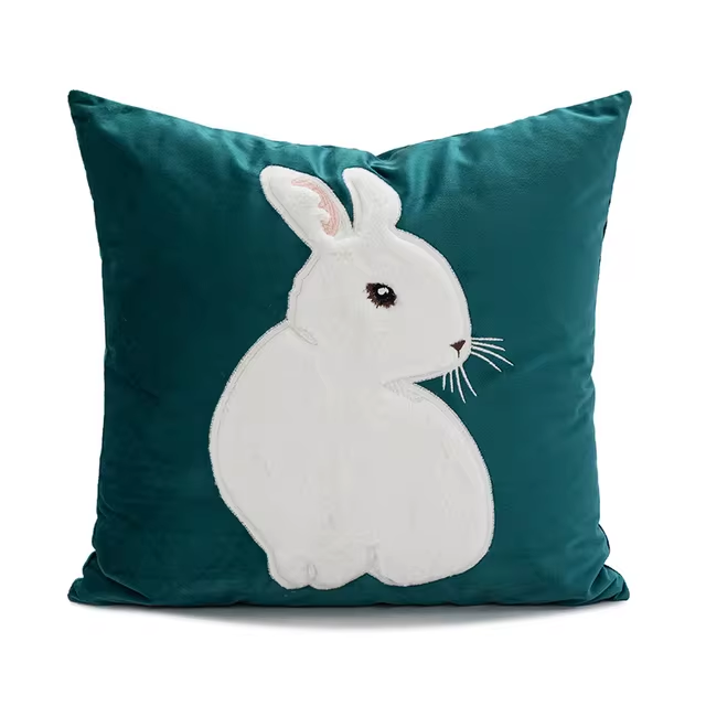 Cute Bunny Pillow Case