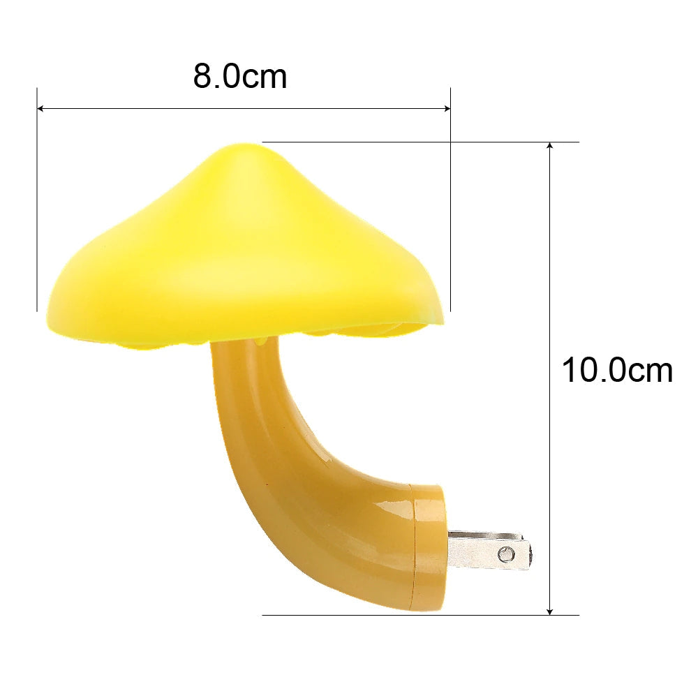 Mushroom Wall Socket Light