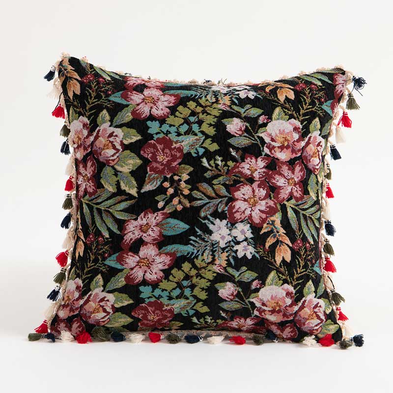 Morocco Pillow Case Tassels Pillow Covers
