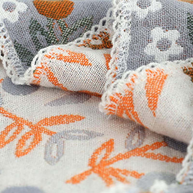 Rural Flower Pattern Pillowcases Pillow Shams (2PCS)