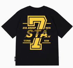 6% T-Shirt mit Buchstabengrafik 