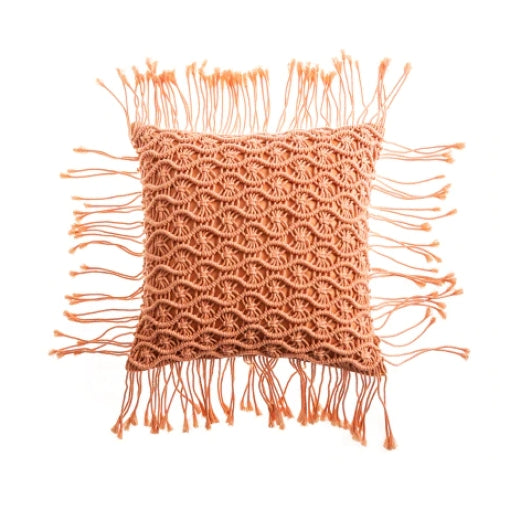 Macrame Boho Pillow Case