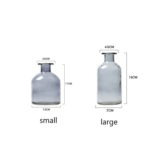 Vibrant Color Bottle Vase