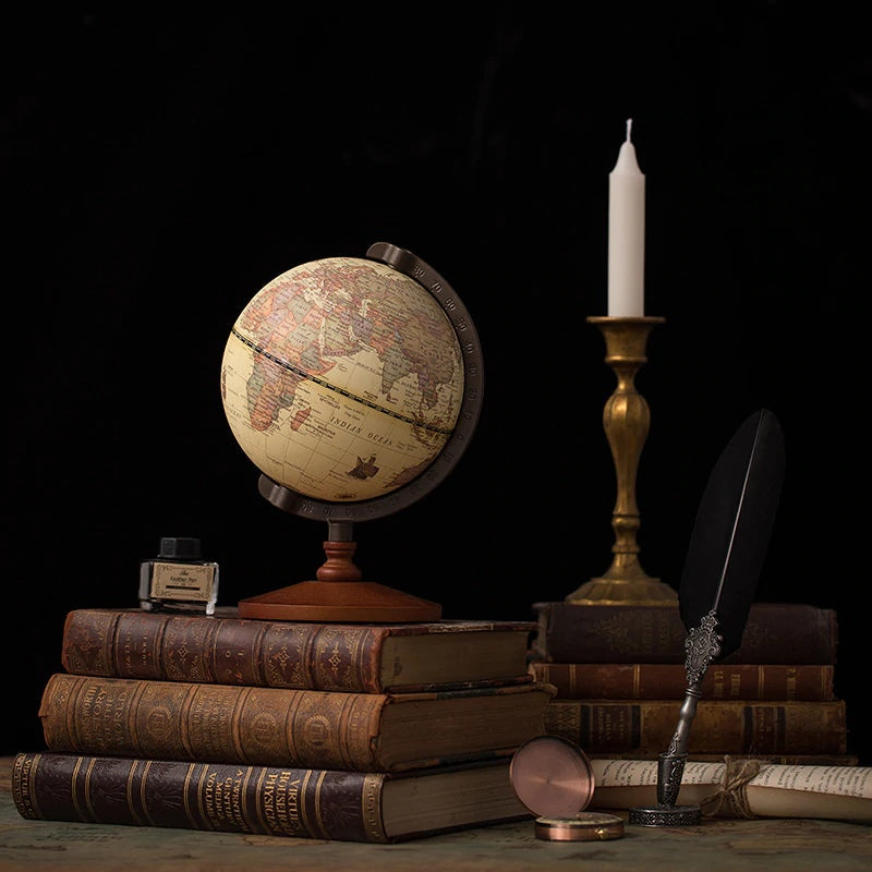 Dark Academia World Globe