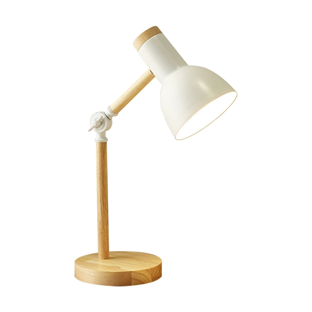 Aesthetic Wooden Desk Lamp