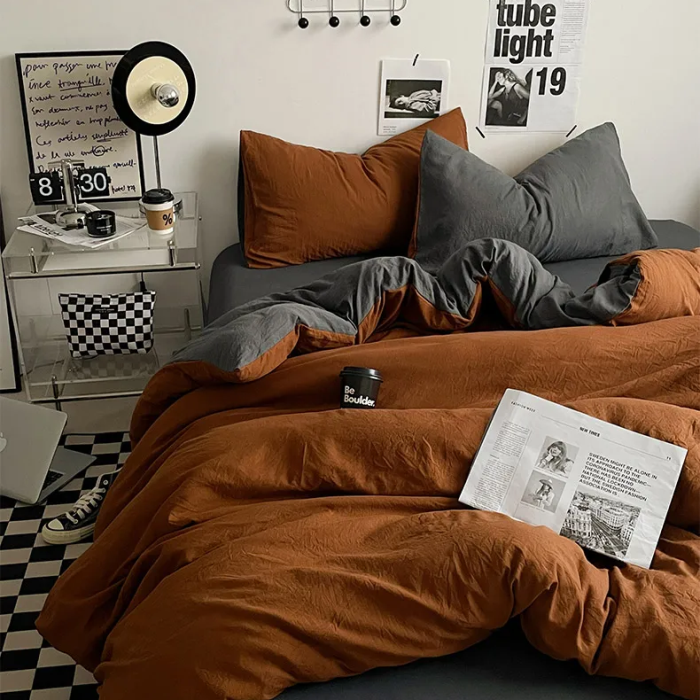 Dual-Tone Bedding Set