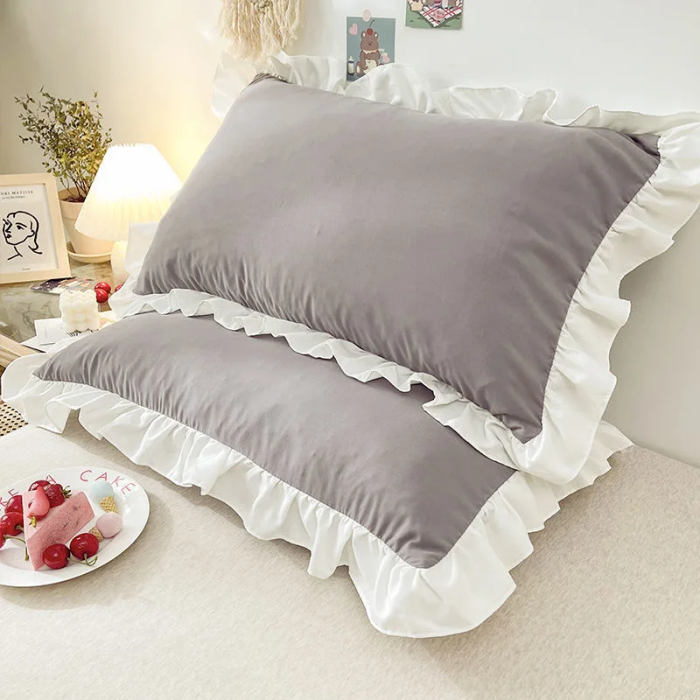 Coquette Ruffle Pillow Case