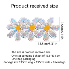 Daisy Sun Catcher Stickers