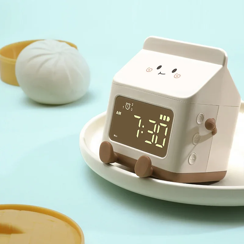 Milk Box Alarm Clock