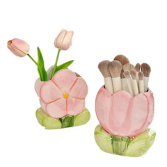 Ceramic Flower Pen Holder