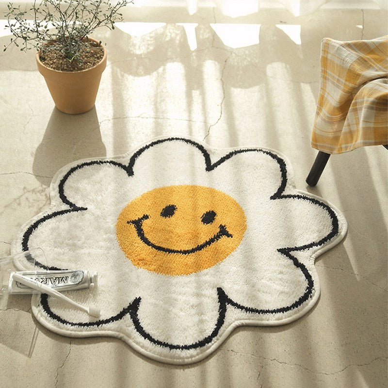 Aesthetic Daisy Rug