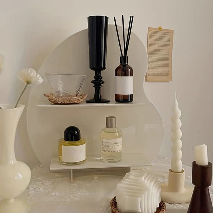 Makeup Storage Display Shelf