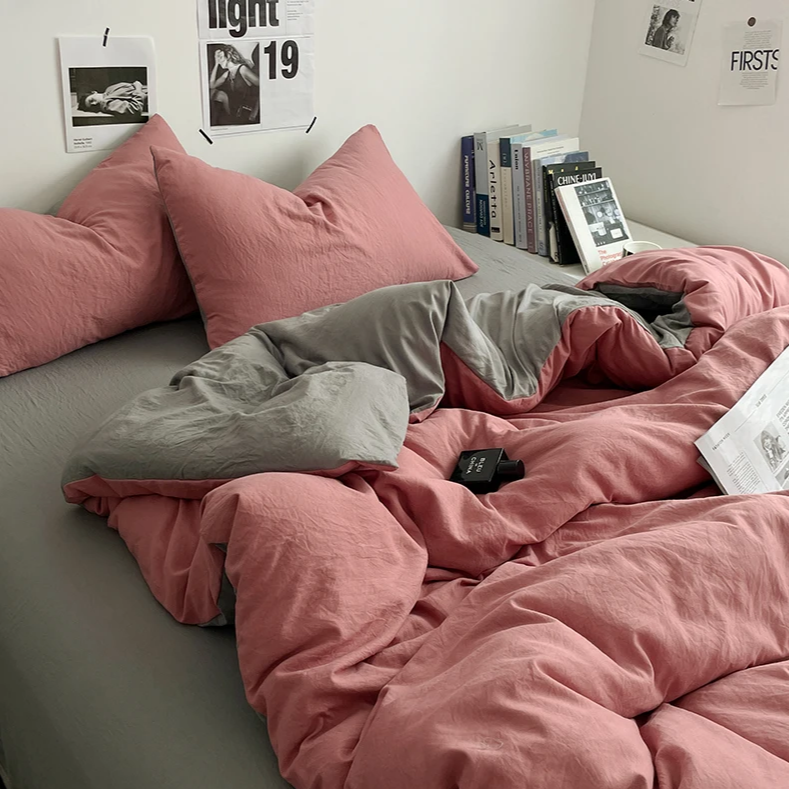 Dual-Tone Bedding Set