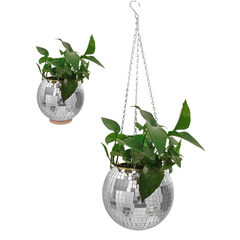 Disco Ball Plant Pot