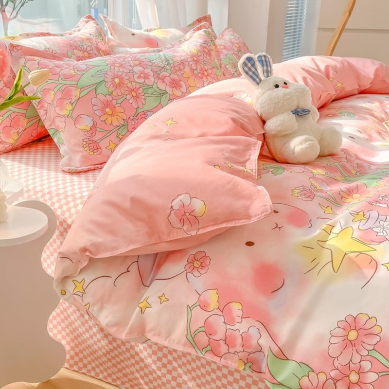 Cute Bunny Bedding Set