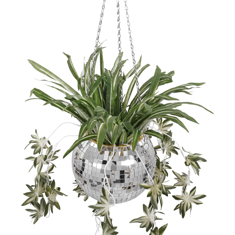 Disco Ball Plant Pot