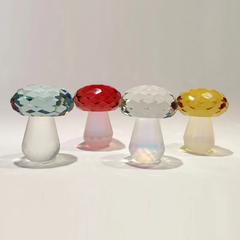 Crystal Mushroom Decor