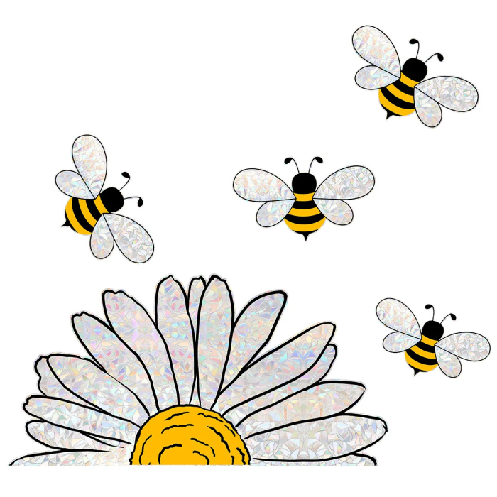 Bee Sun Catcher Stickers