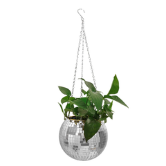 Disco Ball Plant Pot