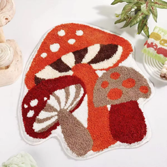 Poisonous Mushroom Rug