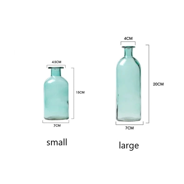 Vibrant Color Bottle Vase