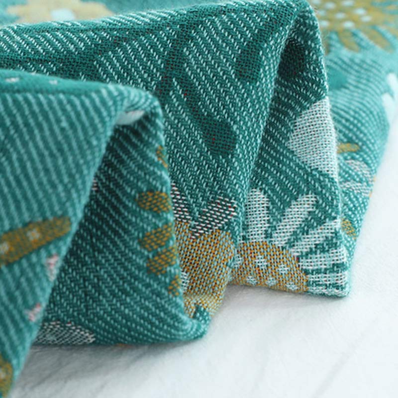Rural Flower Pattern Pillowcases Pillow Covers (2PCS)