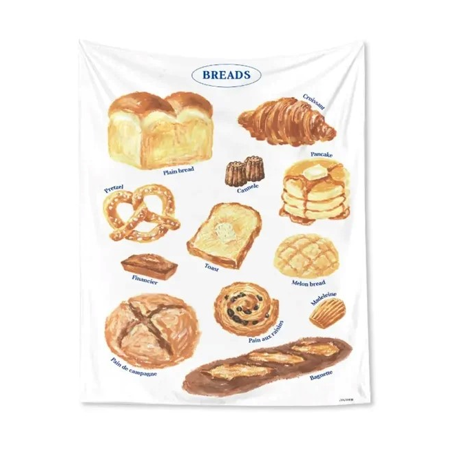 Kawaii Baking Tapestry