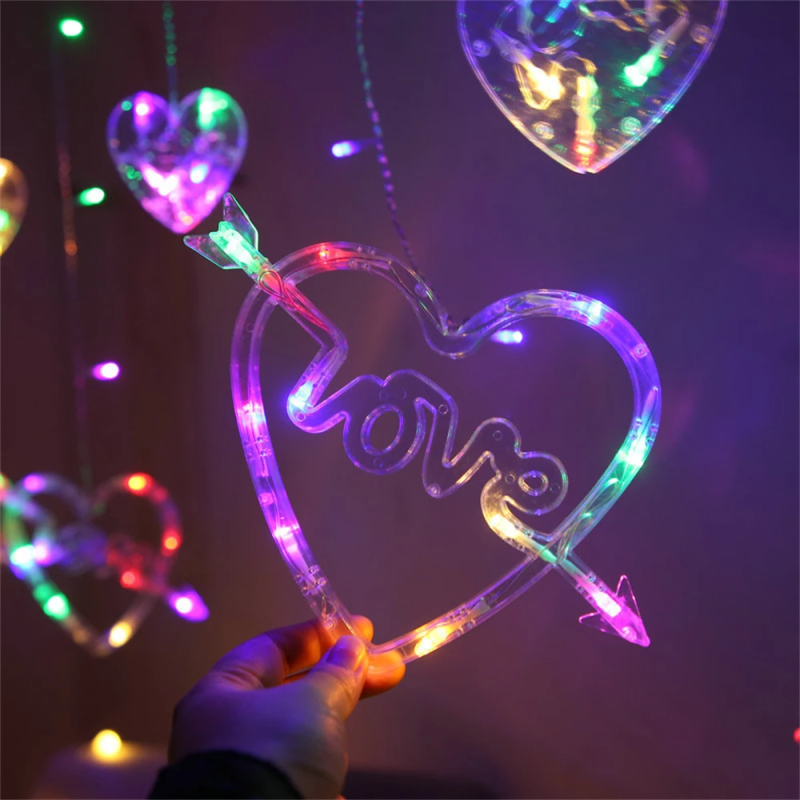 Floating Hearts String Light