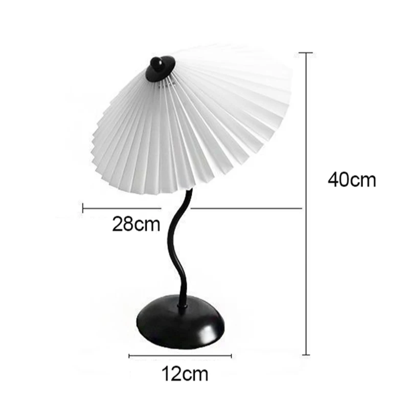 Irregular Retro Pleated Lamp