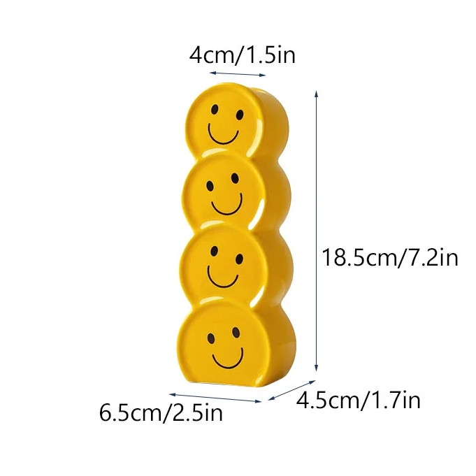 Smiley Face Emoji Vase