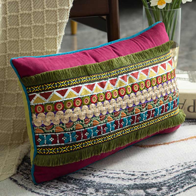 Suede Pillow Case Sequins Pillow Covers