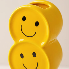 Smiley Face Emoji Vase