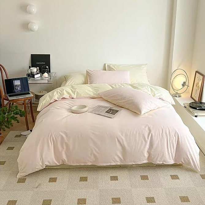 Dual Color Pastel Bedding