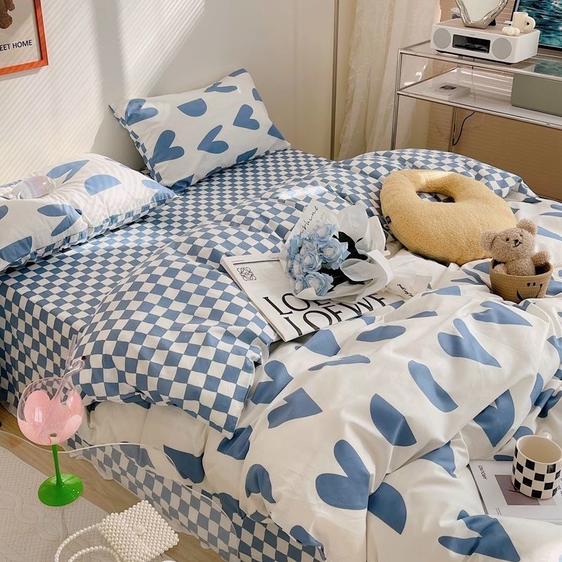 Checkered Girl Bedding Set