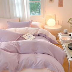 Dual Color Pastel Bedding