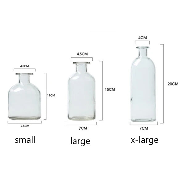 Vibrant Color Bottle Vase