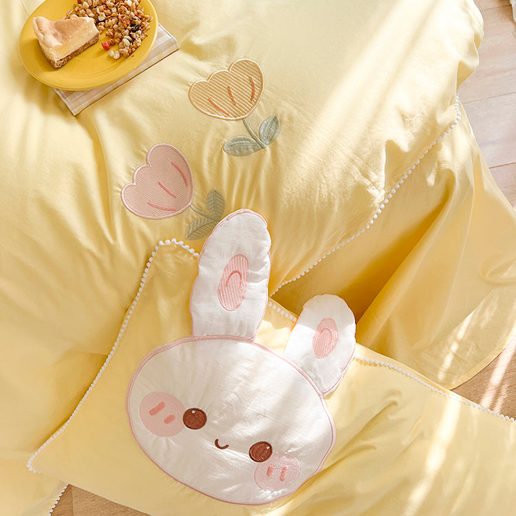 Cute Bunny Inspire Bedding Set