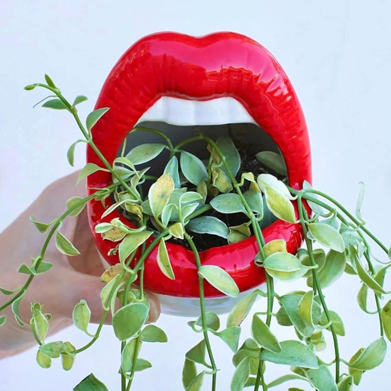 Lips Shape Planter