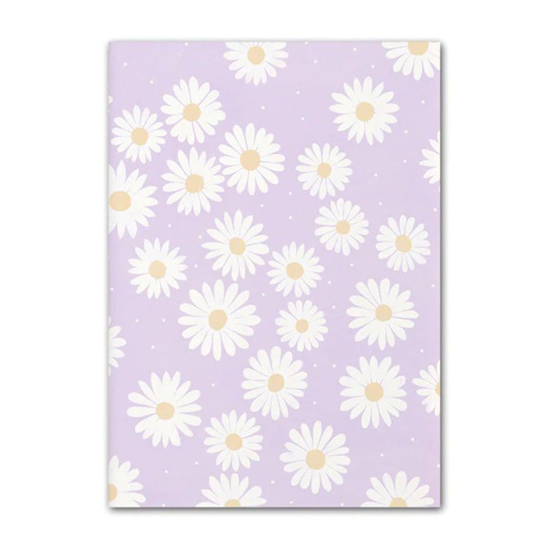 Pastel Flowers Canvas Poster