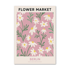 Vintage Flower Market Canvas Posters