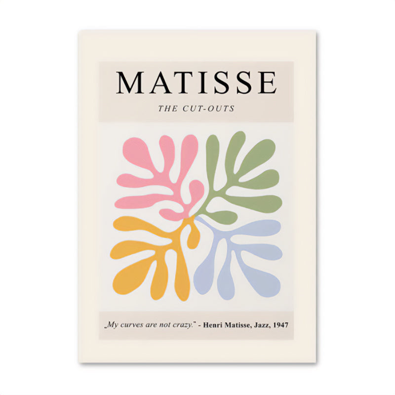 Matisse Cut-out Canvas Poster