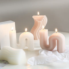 Geometric Shape Candle Mold