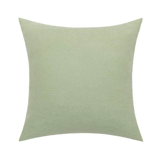 Linen Leaves Embroidery Cushion Covers